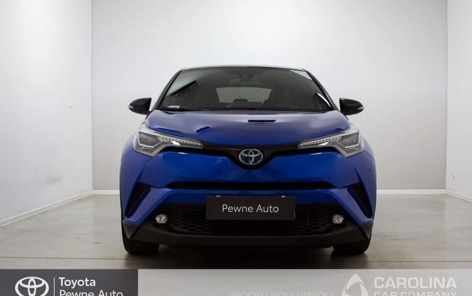 Toyota C-HR cena 98000 przebieg: 93401, rok produkcji 2018 z Warszawa małe 232